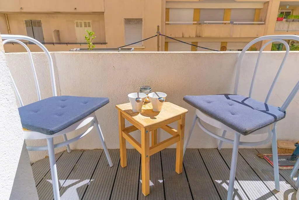 Bel Appart Climatise A 5 Min Plage Des Catalans Apartamento Marselha